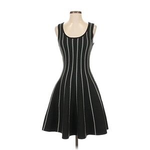 Soloiste flare black and white cocktail dress, Size S. Never worn
